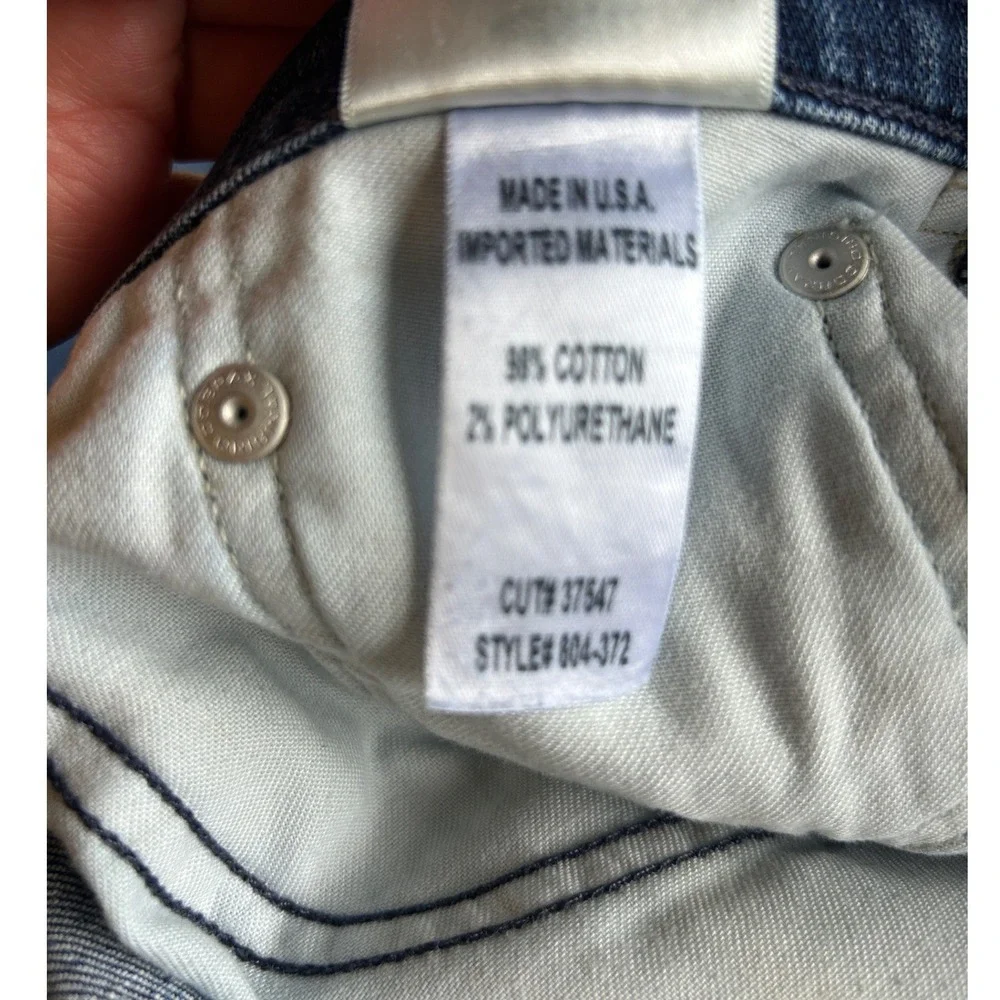 Citizens of Humanity Mens Sid Straight Leg Jeans Blue Wash 604-372 Made in USA - Picture 8 of 16
